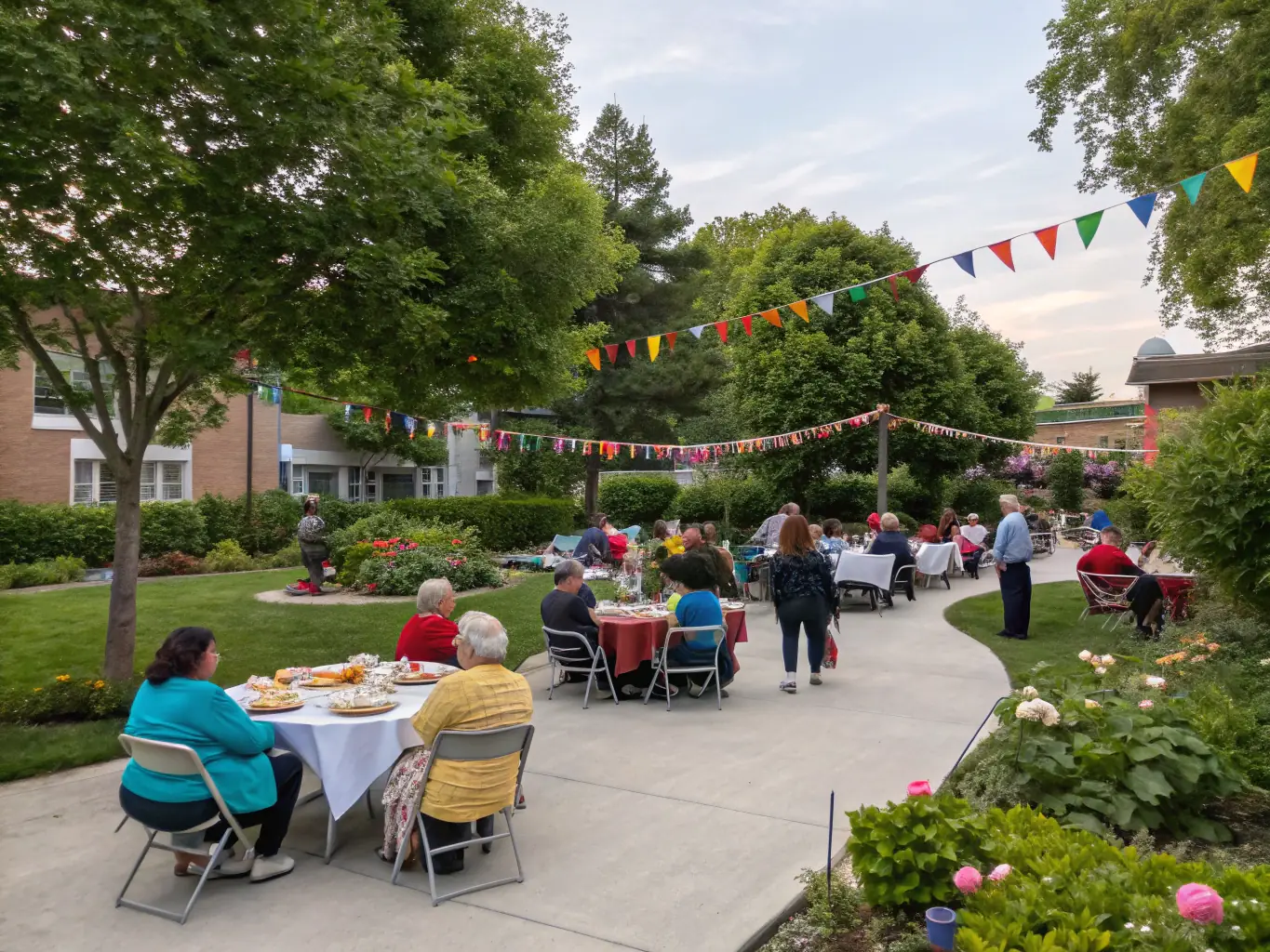 A vibrant community event at a Fortitude Legacy Capital property, highlighting the company's focus on community engagement and creating a positive living environment for residents.