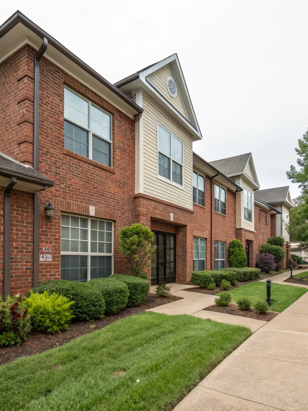 A well-maintained Class B multifamily property with mature landscaping and visible value-add potential, showcasing the type of property Fortitude Legacy Capital targets for acquisition.