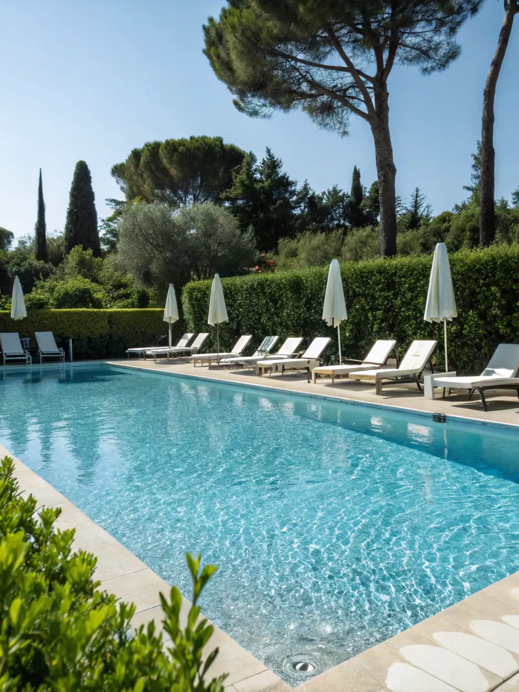 A photo of a community amenity upgrade, such as a renovated pool area or fitness center, highlighting the improvements made to enhance resident lifestyle.