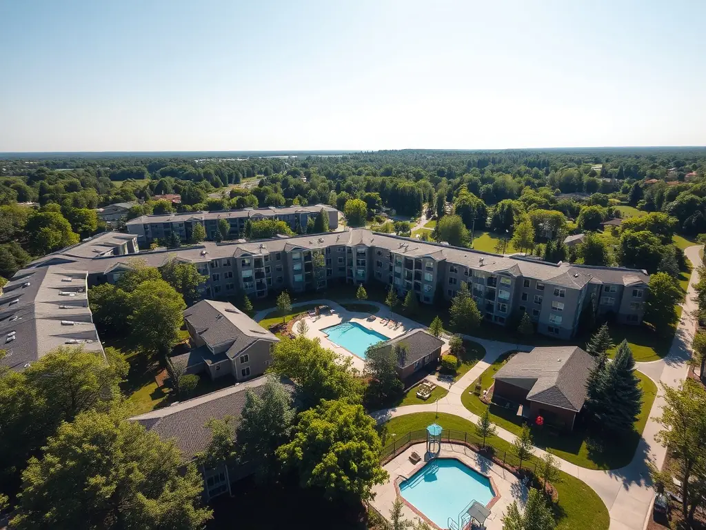 An image of a well-managed multifamily property with engaged residents, reflecting Fortitude Legacy Capital's commitment to operational excellence and community building.